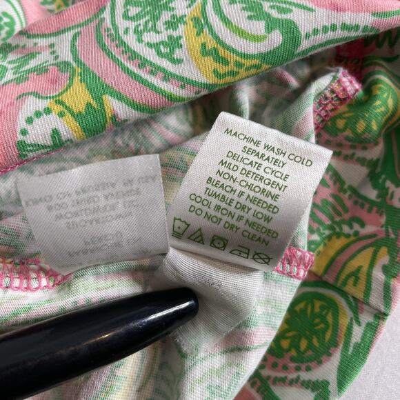 Lilly Pulitzer Women's Britton Flamingo Hot Wings Print Dress Size S - Picture 6 of 13